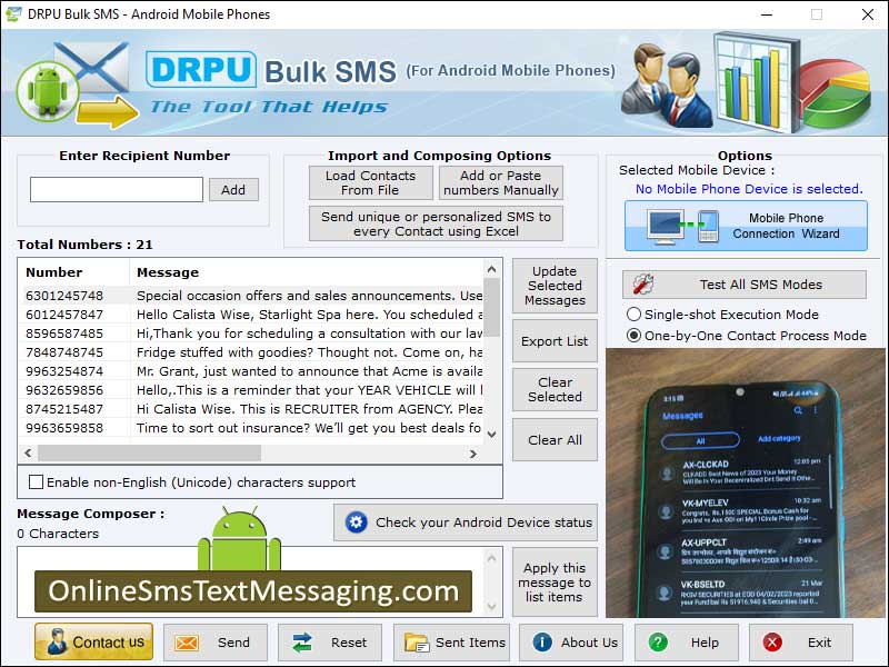 Windows 8 Online Bulk SMS Android full